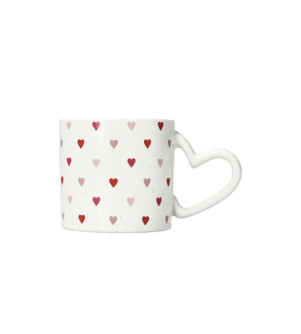 Taza de corazones