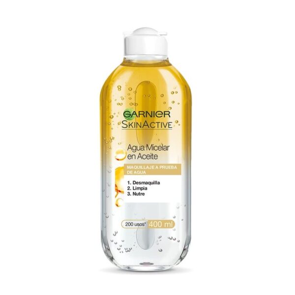 Agua micelar en aceite Garnier 400 ml